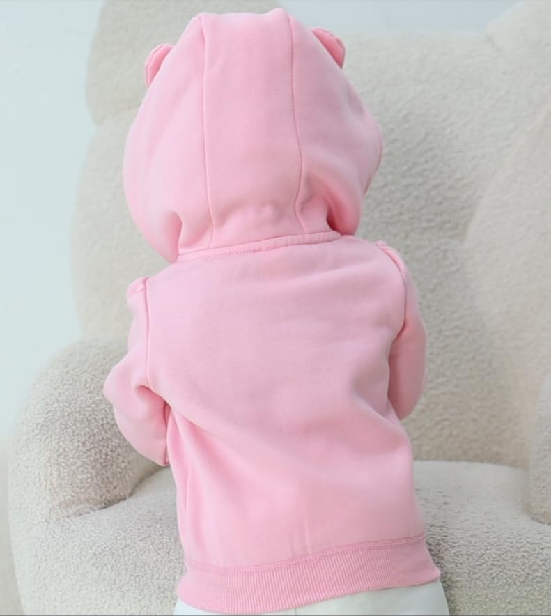 Adorable Baby Hooded Zip Coat for Girls & Boys - Warm Fall & Spring Outerwear Jacket for Kids 3-24 Months | Perfect for Playdates, Park Outings & Family Walks