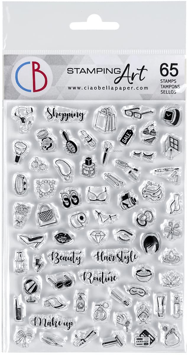 4x6 Inch Clear Stamp Set for Bullet Journaling - Perfect for DIY Scrapbooking, Planner Decor & Handmade Cards