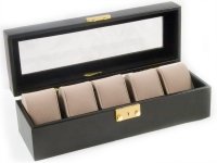 Premium Wooden Watch & Bracelet Display Box - 12 Slot Jewelry Organizer for Men & Women - Perfect for Gift, Travel, and Home Storage