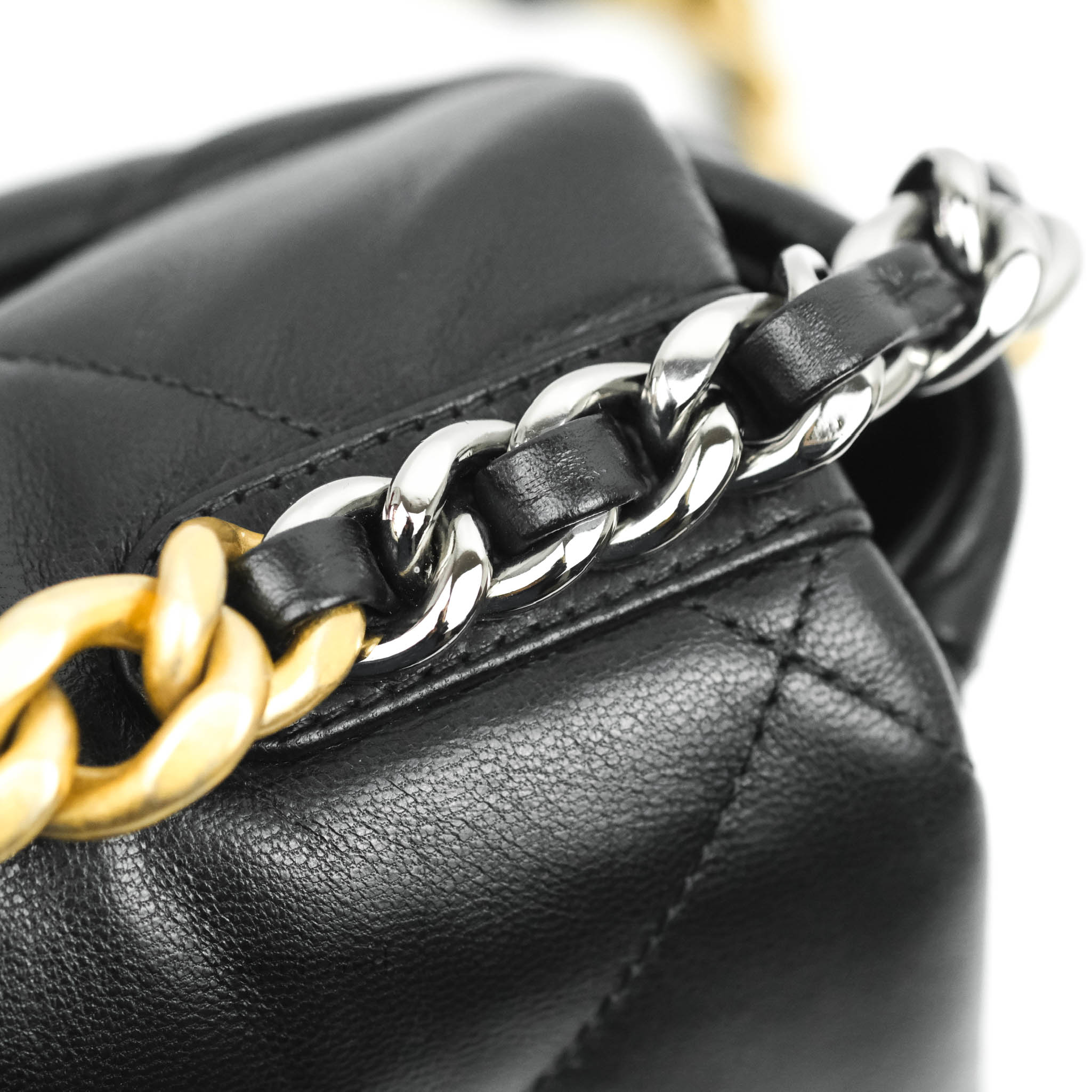 Chanel 19 Small Flap Bag Black Goatskin Mixed Hardware - Luxury Designer Handbag for Women | Perfect for Evening Events, Date Nights & Special Occasions