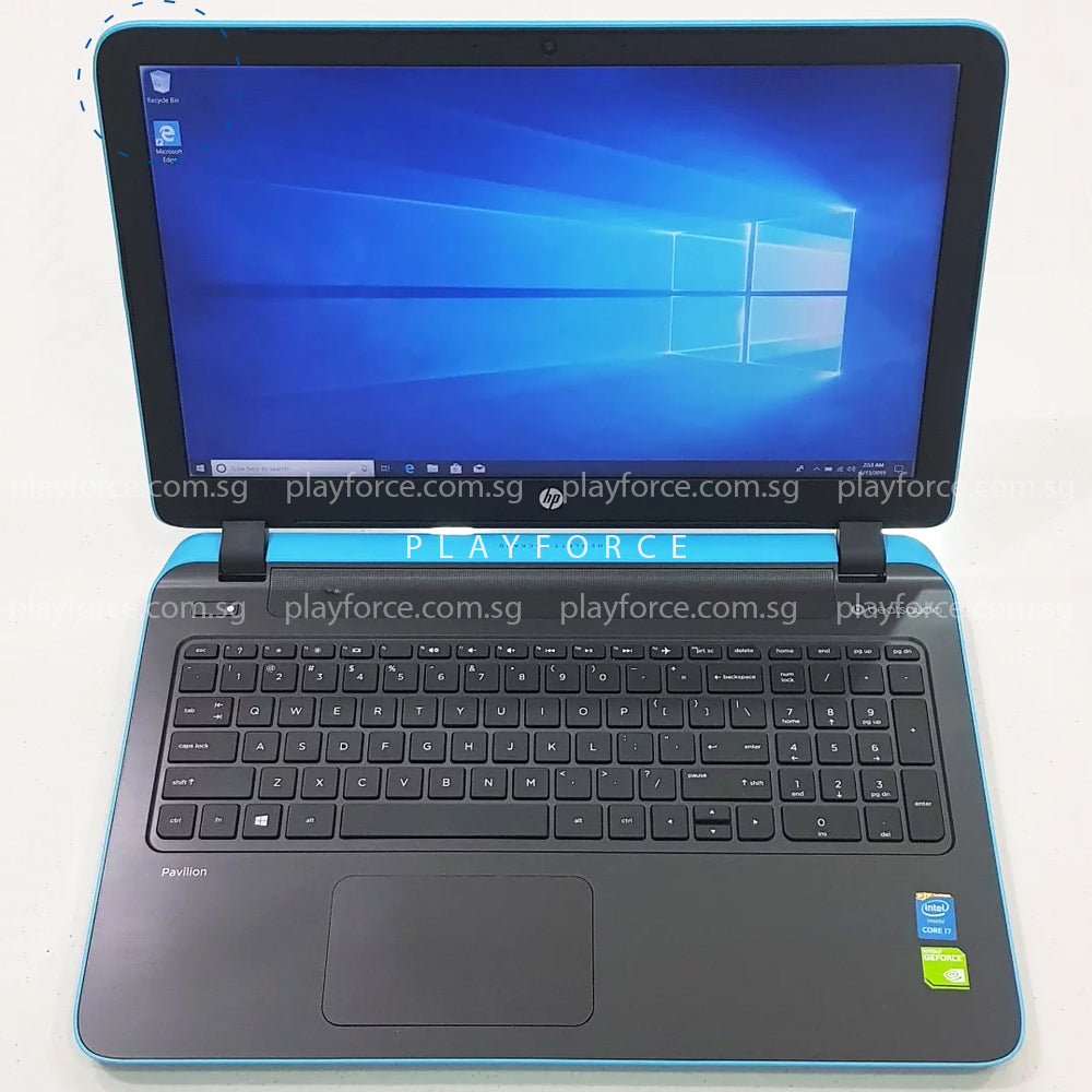HP Pavilion 15 Laptop - Intel Core i7-5500U, NVIDIA GT 840M, 8GB RAM, 1TB HDD, 15.6