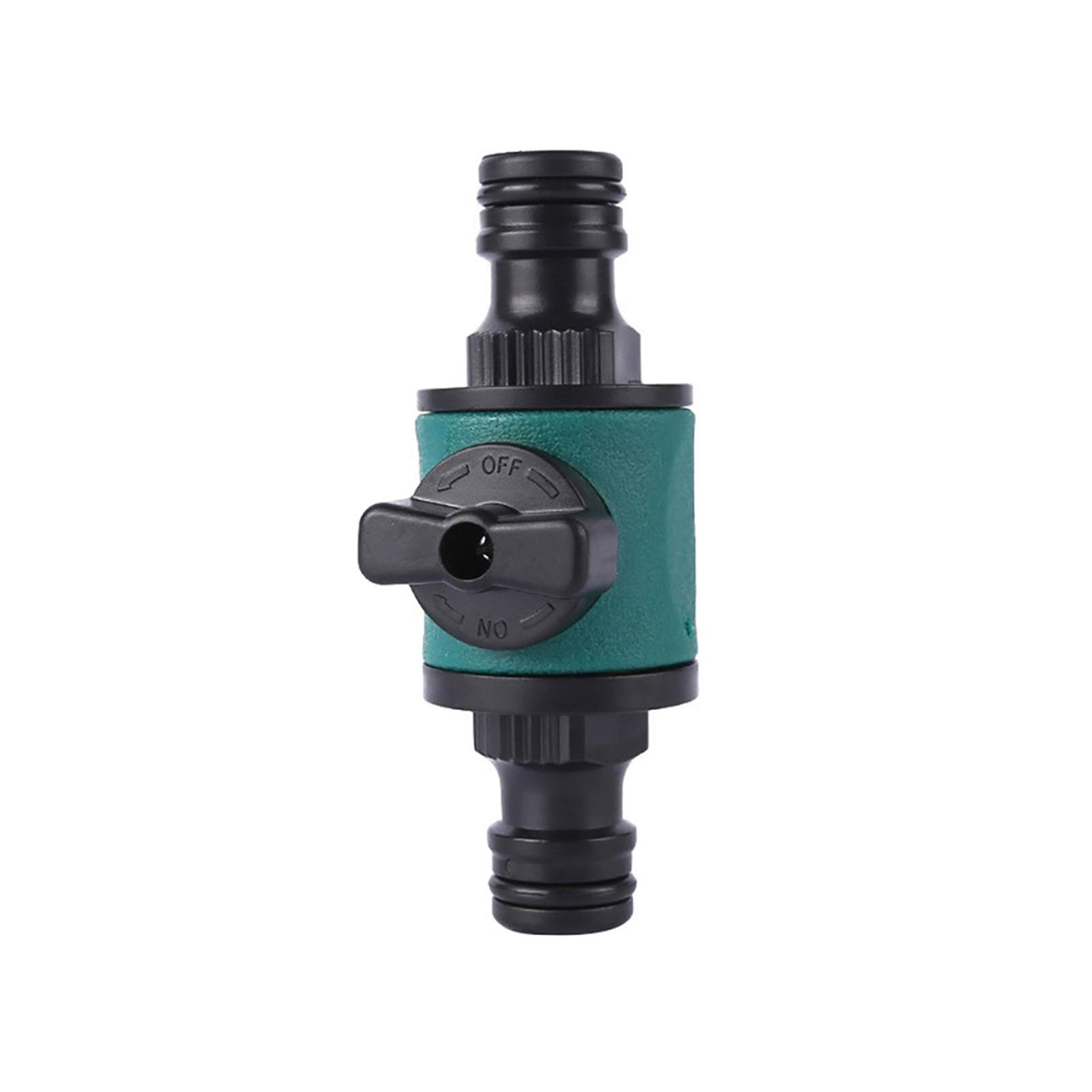 3/4 Inch Garden Hose Quick Connector with Switch - Durable Irrigation Dripper & Sprinkler Accessory for Lawn, Flower Beds & Vegetable Gardening (Perfect for Watering Systems & Outdoor Use)