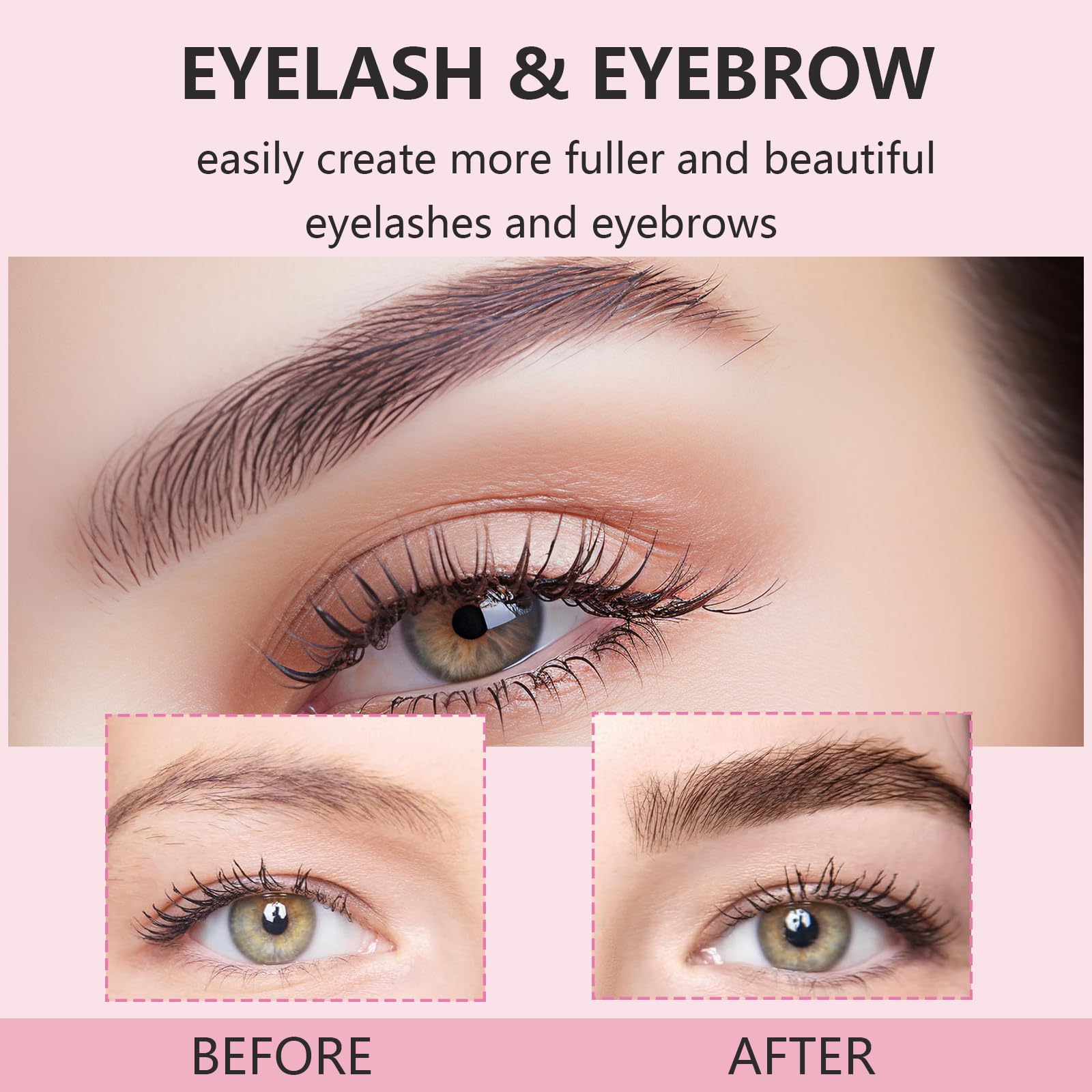 Professional Lash Lift & Brow Lamination Kit - 4-in-1 Eyelash Perm & Eyebrow Curling Set with Coffee Tint - Salon & Home Use for Natural-Looking Lashes & Perfect Brows - Perfect for Bridal Makeup, Self-Care & Professional Styling