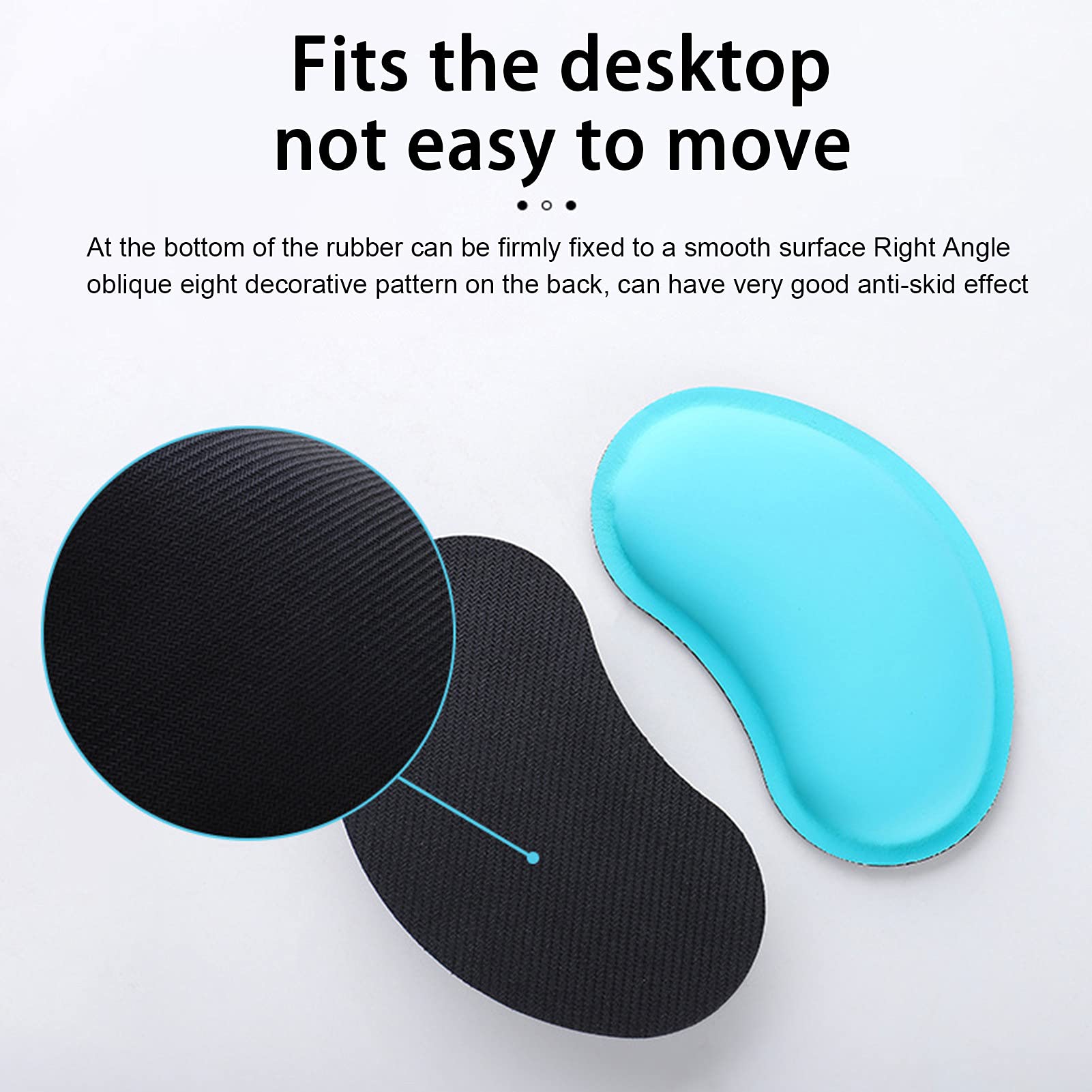 Ergonomic Non-Slip Mouse Pad with Memory Foam Wrist Rest - Comfortable Computer Keyboard & Mouse Mat for Office, Gaming & Home Use - Pink (PC/Mac/Laptop)