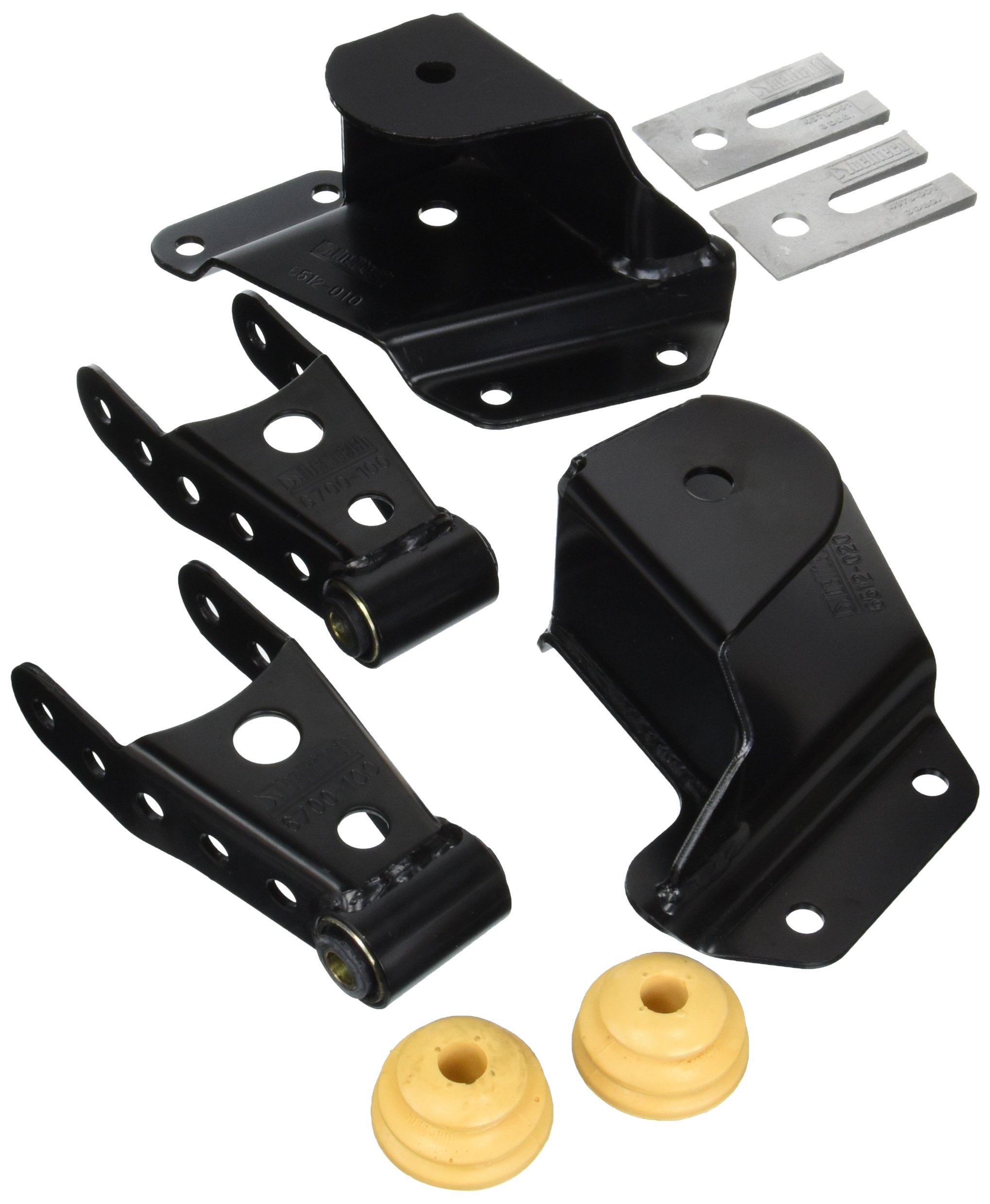 Belltech 6511 Shackle and Hanger Kit - Heavy Duty Suspension Lift Kit for Trucks & SUVs - Off-Roading, Towing & Performance Upgrades