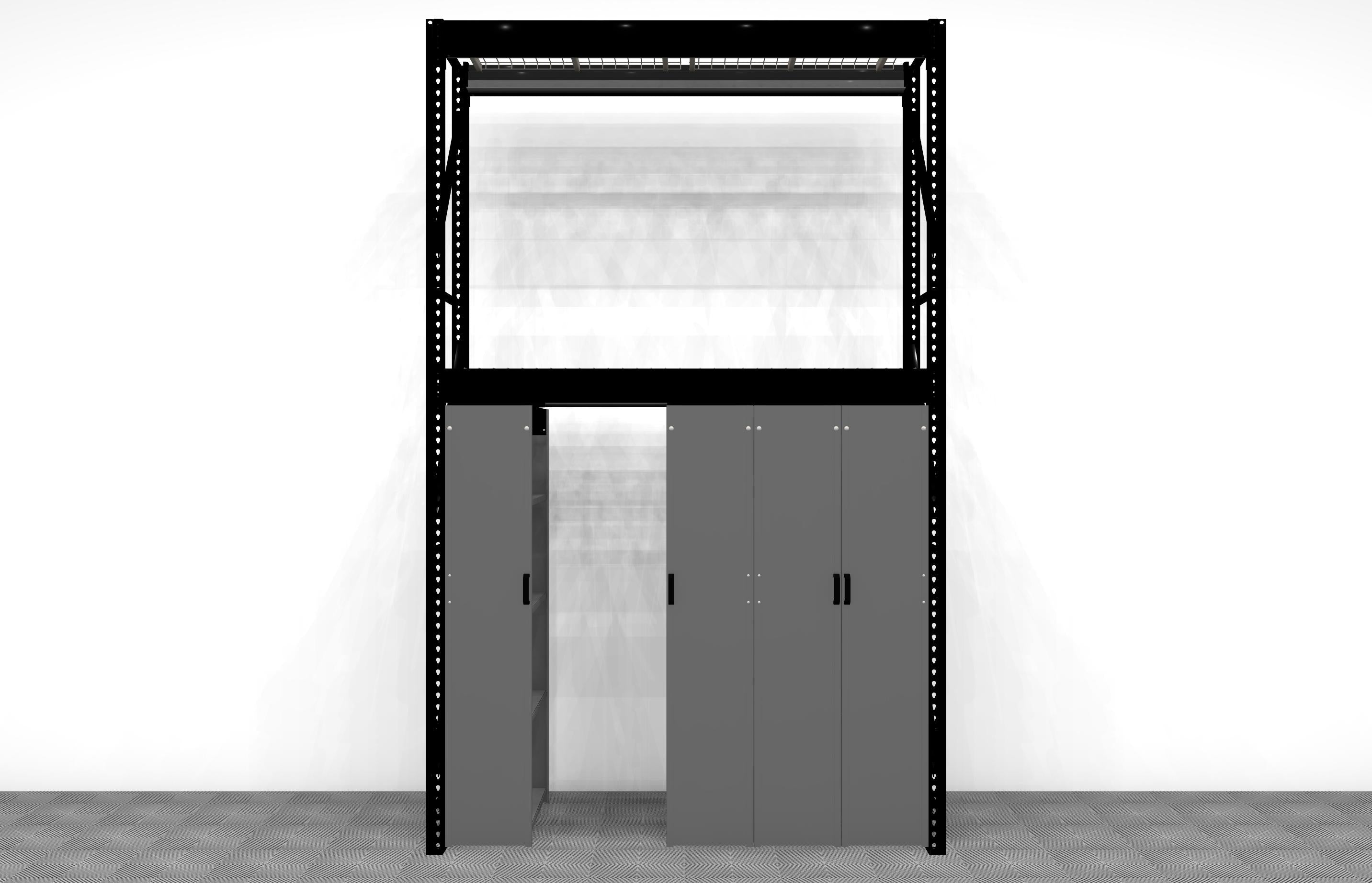Levrack Heavy Duty Storage Shelving Units - Durable Metal Shelves for Garage, Warehouse & Home Organization