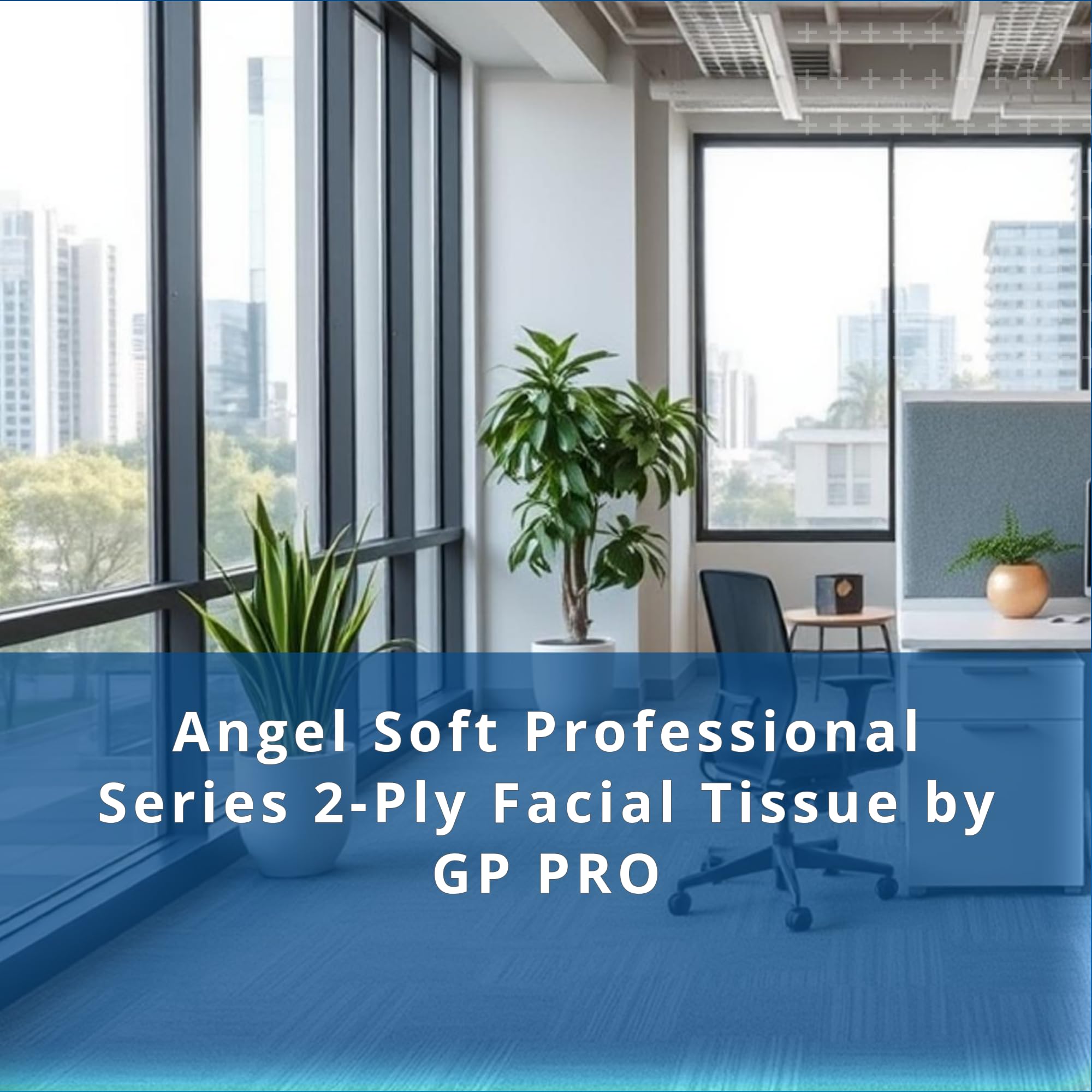 Georgia-Pacific Angel Soft Professional Series 2-Ply Facial Tissues, Cube Box (96 Sheets per Box, 36 Boxes) - Ultra Soft for Home, Office & Travel Use