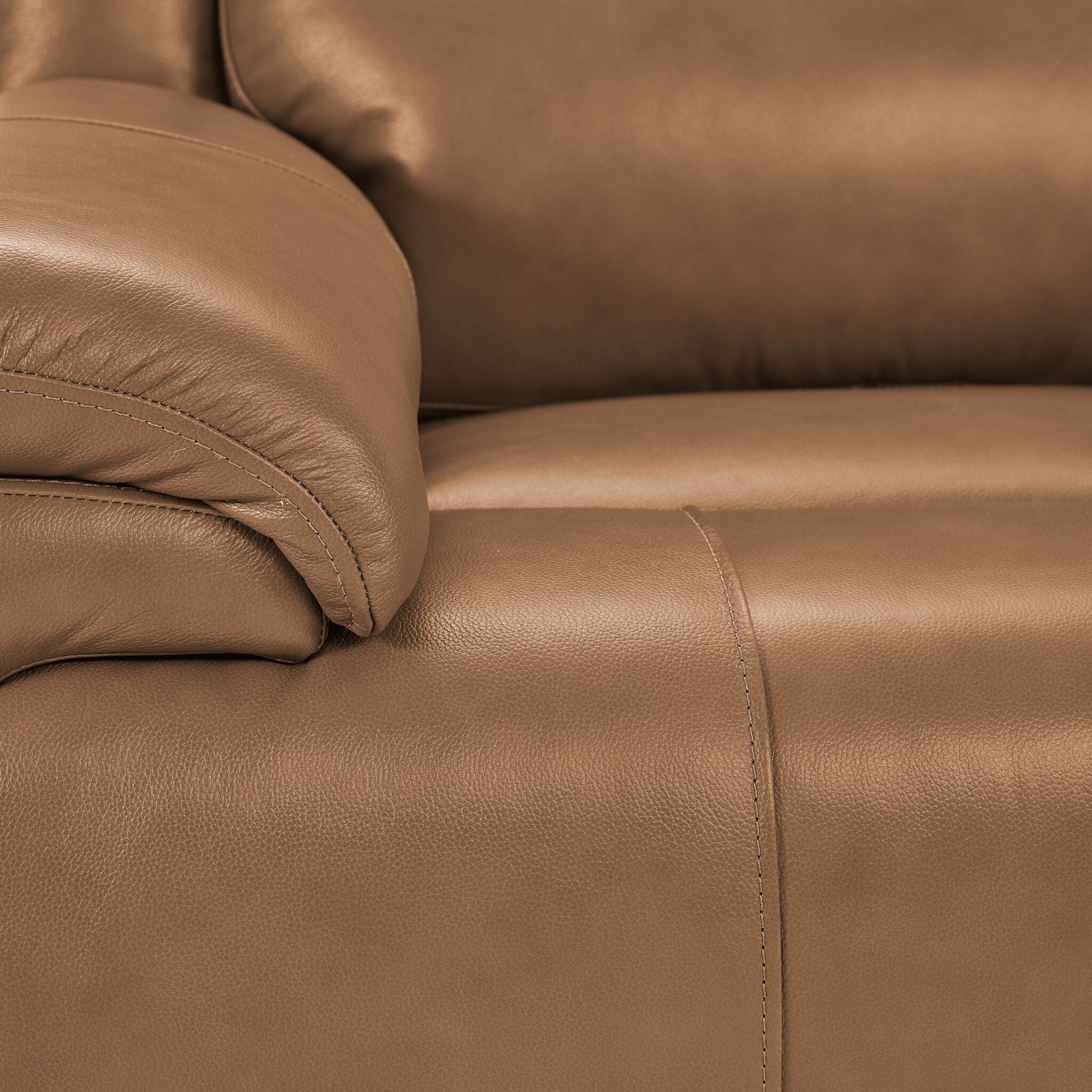 Allie Leather Dual Power Recliner Chair - Adjustable Electric Reclining Sofa with Massage & Heat Function - Perfect for Living Room, Home Theater & Office Relaxation