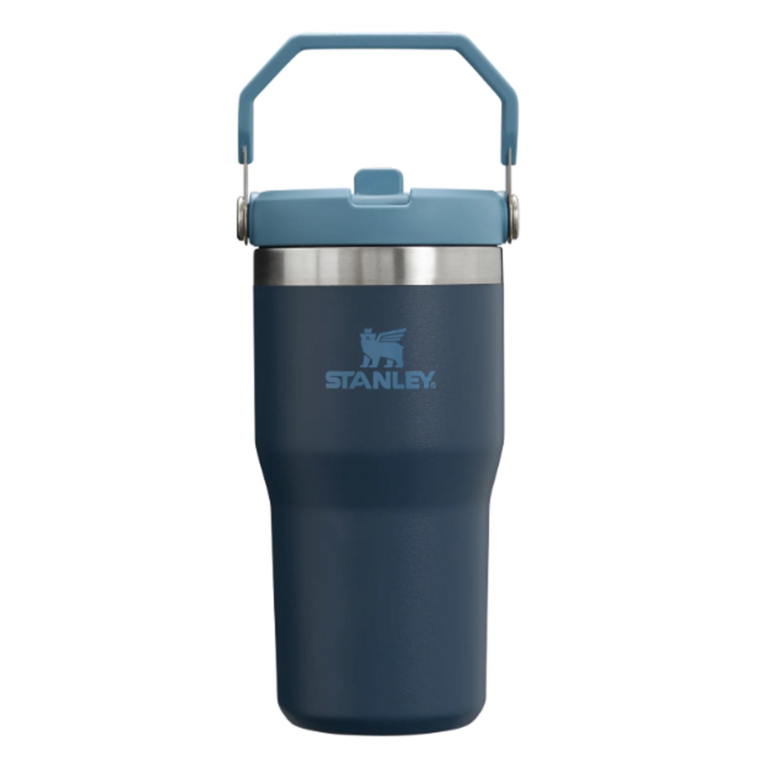 Stanley The IceFlow Flip Straw 20oz Stainless Steel Tumbler - Insulated Travel Mug for Hot & Cold Drinks - Perfect for Camping, Hiking, Office & Commuting