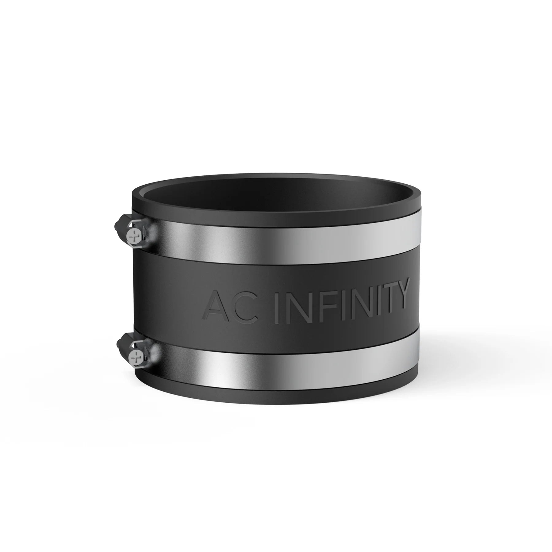 AC Infinity Noise Reduction Clamp & Coupler - Sound Dampening Duct Connector for HVAC, Grow Tents & Home Ventilation Systems - Reduce Vibration & Airflow Noise