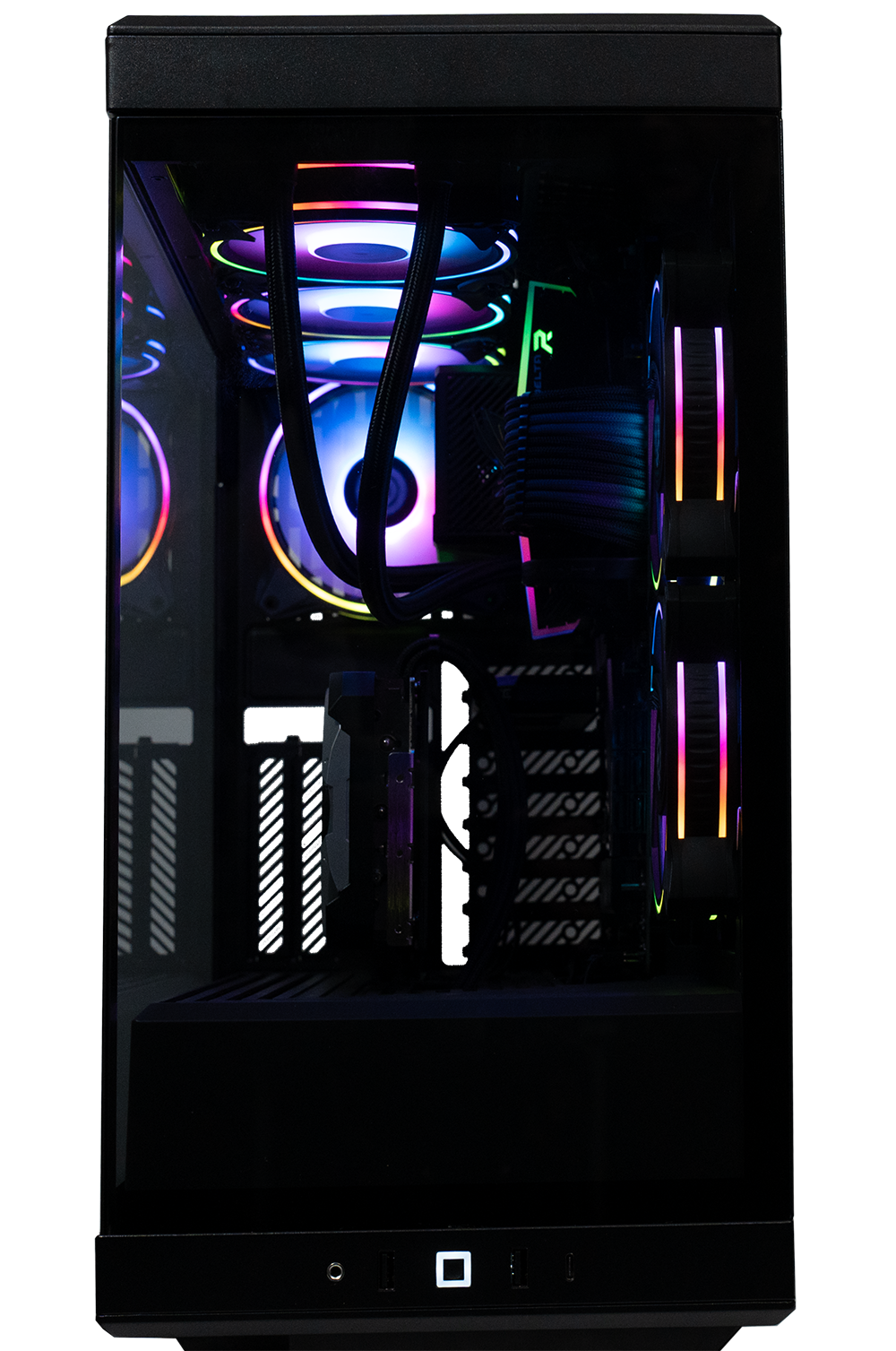 XOTIC PC G6 HYTE Y40 Premium Ready-to-Ship Gaming Desktop with AMD B550 & DDR4 RAM - High Performance PC for 4K Gaming, Streaming & Content Creation