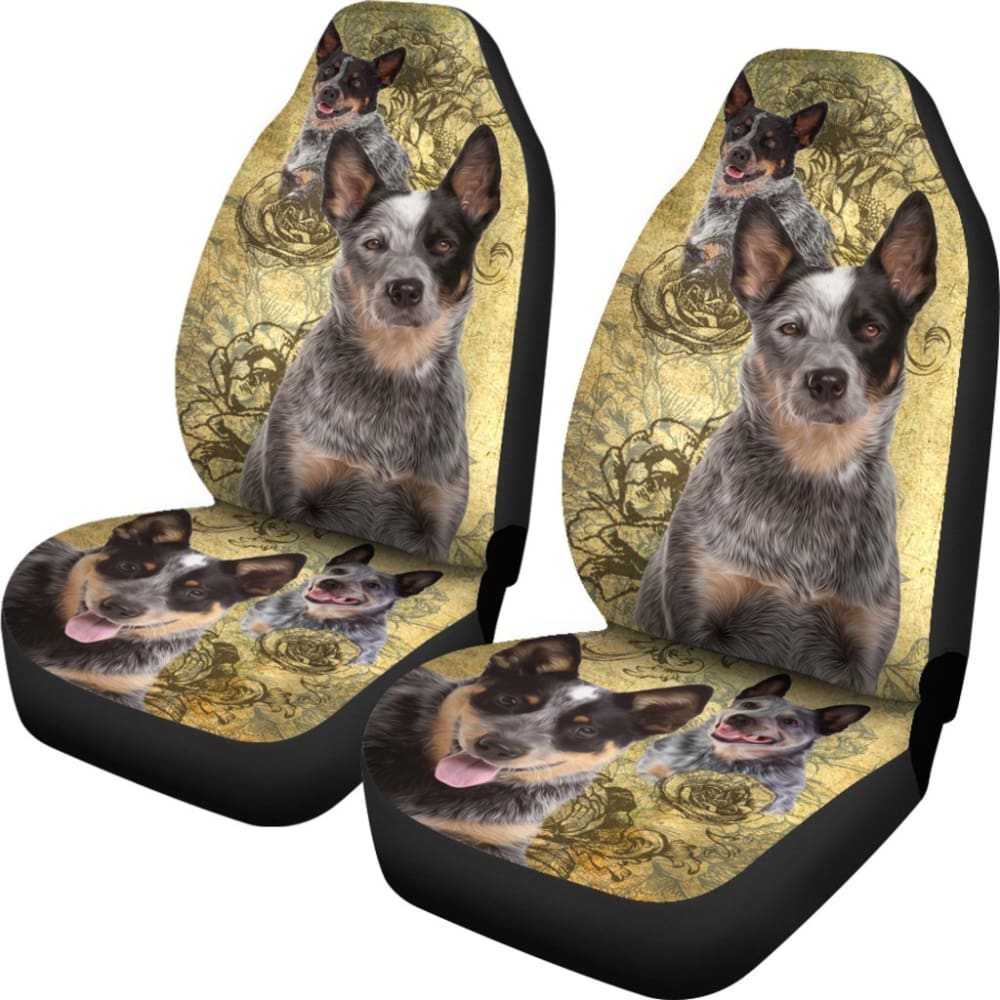Durable Australian Cattle Dog Car Seat Covers for Pets - Waterproof & Non-Slip Protection | Perfect for Travel, Outdoor Adventures & Daily Commutes