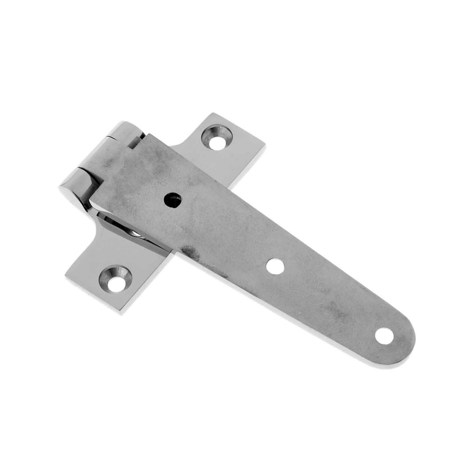 Heavy Duty 316 Stainless Steel T-Hinges - 8 Inch Marine Grade Tee Hinges for Gates, Doors, Cabinets, Boats & Caravans - Rustproof Outdoor Hardware for Sheds, Garden & Marine Applications