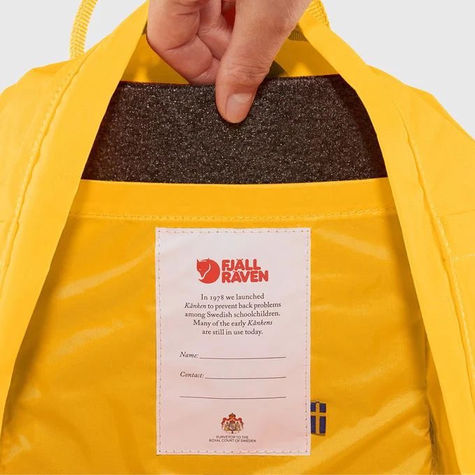 Fjallraven Kanken Mini Backpack - Lightweight Waterproof Daypack for Women & Men, Terracotta Brown & Ultramarine Blue - Perfect for School, Travel, Hiking and Everyday Use