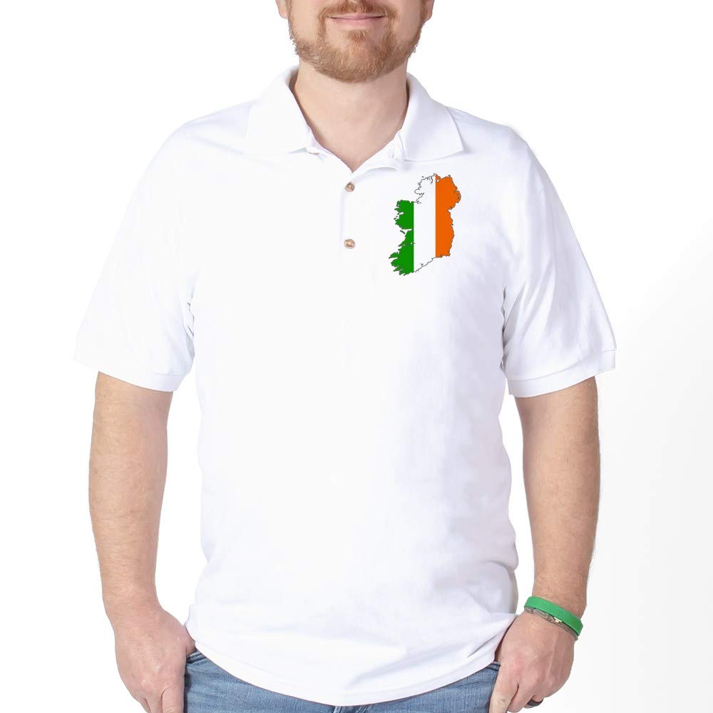 Ireland Golf Shirt - Premium Pique Knit Golf Polo for Men & Women | Perfect for Golf Tournaments, Casual Wear & St. Patrick's Day Celebrations