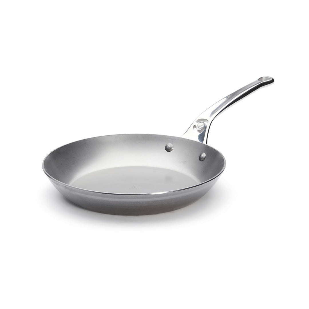 de Buyer Mineral B Pro Carbon Steel Frypan - 8, 9.5, 11 Inch Oven Safe Skillet for Professional Cooking | Perfect for Searing, Frying & Baking at Home or Restaurant Use