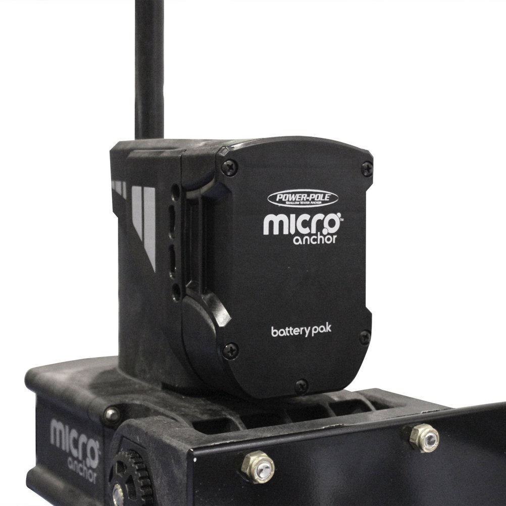 Power-Pole Micro Battery Pack and Charger - Portable Power Solution for Camping, Fishing, and Outdoor Adventures