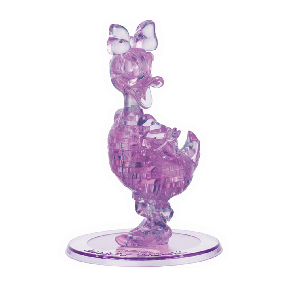 BePuzzled Disney Daisy Duck 3D Crystal Puzzle - 39 Piece Brain Teaser for Adults & Kids | Fun Family Game Night & Educational STEM Toy