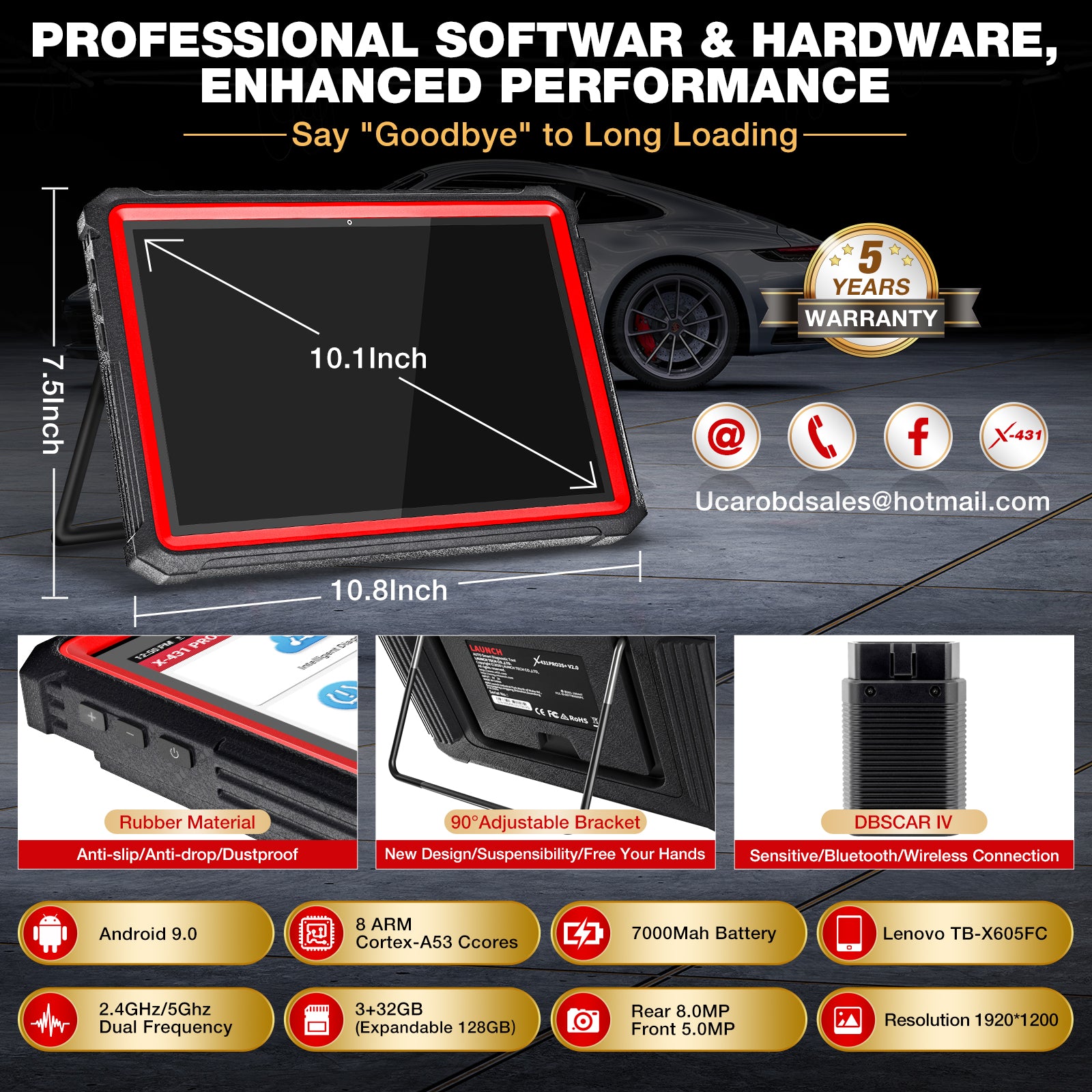 2025 LAUNCH X431 PRO3S+ V2.0 - Professional Bi-Directional OBD2 Scanner with ECU Coding, Topology & Full System Diagnostics | Perfect for Mechanics, Auto Shops & DIY Car Repair Enthusiasts
