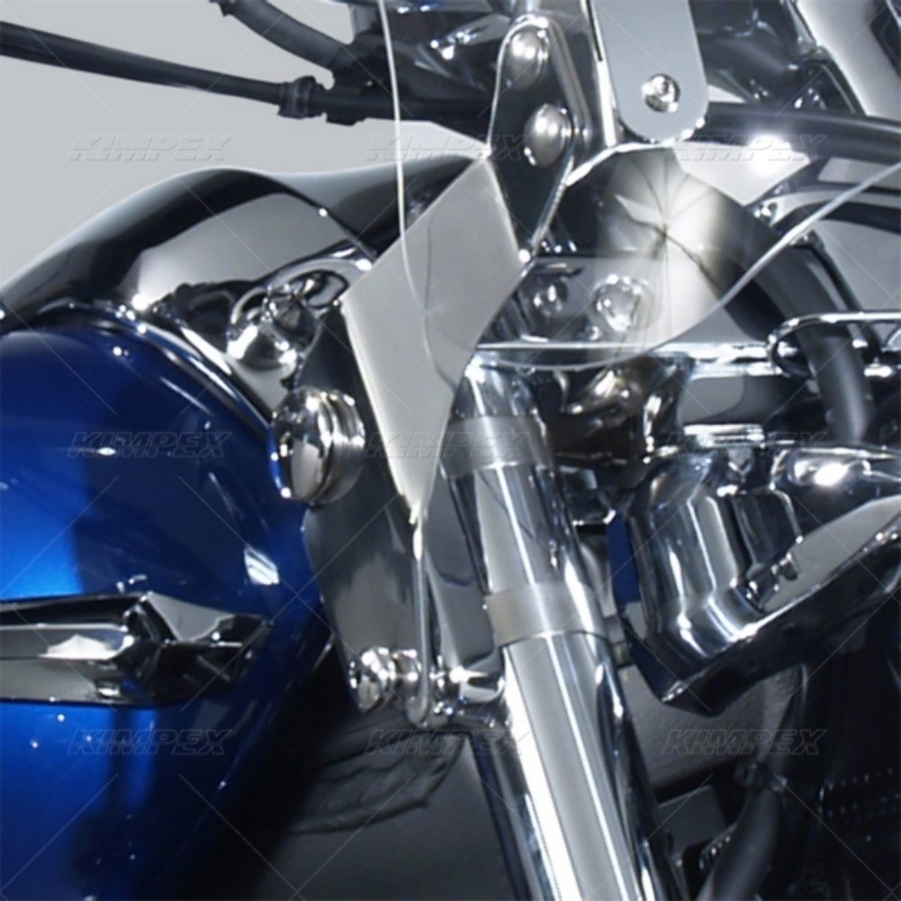National Cycle SwitchBlade & Spartan Quick Release Motorcycle Windshield Mount Kit KIT-Q141 - Universal Fit for Harley, Honda, Yamaha & More - Easy On/Off for Touring & Commuting
