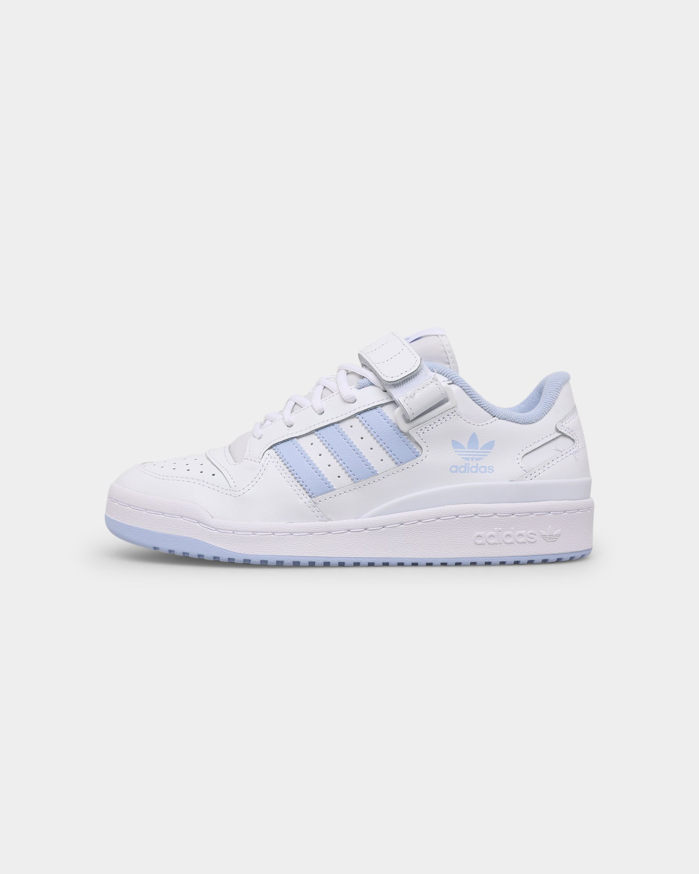Adidas Women's Forum Low Sneakers - White & Blue Running Shoes for Women | Gym Workout & Casual Walking Shoes