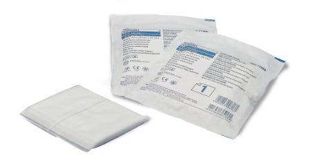 Dermacea Abdominal Pad with Waterproof Barrier - 8x10 Inch Sterile Wound Dressing, Pack of 18 (12 Packs, 216 Total) - Ideal for Post-Surgical Care, First Aid Kits & Wound Management