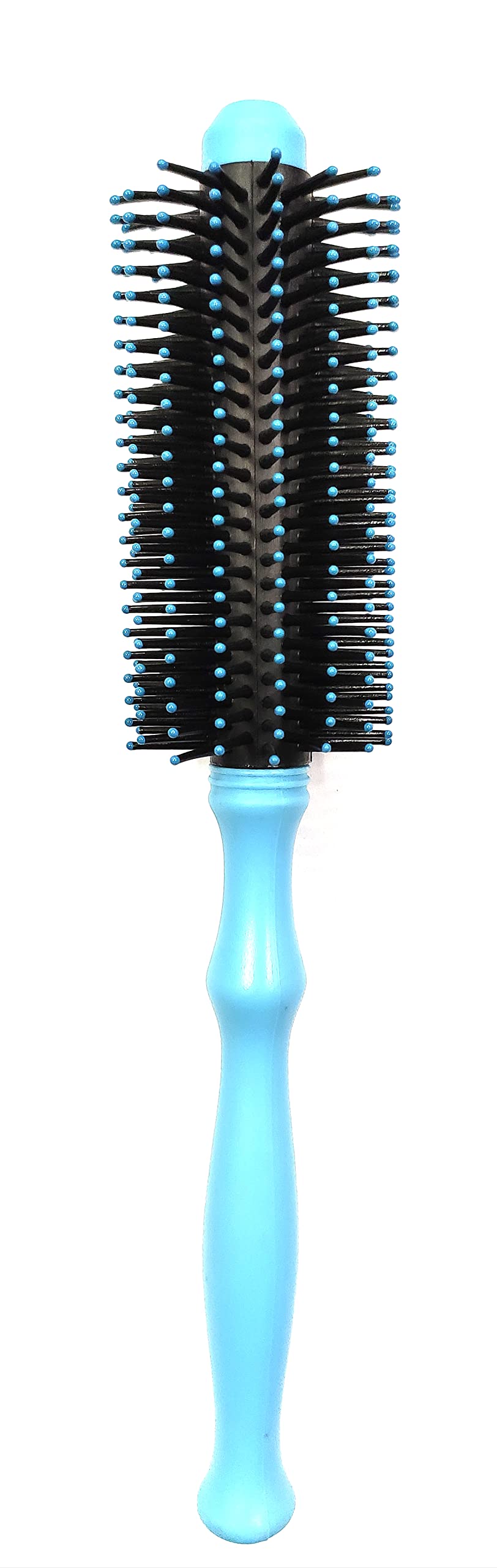 MAPLE Round Hair Brush Set for Men & Women - 4 Pack Detangling & Styling Brush Kit for Blowouts, Curls & Smoothing - Professional Salon Quality Hair Styling Tools (Colors May Vary)