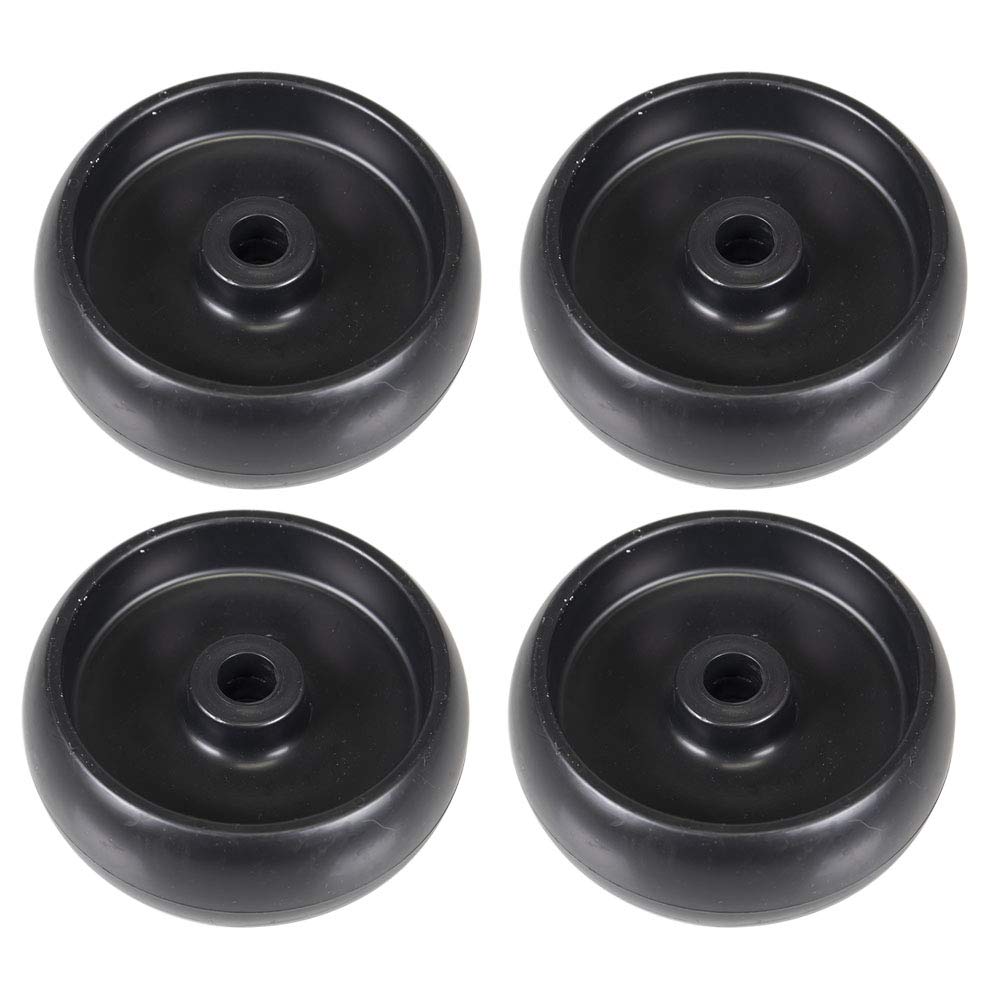 Stens 210-051 Replacement Deck Wheels for Lawn Mowers - Set of 4 | Durable Tractor & Riding Mower Parts for Smooth Lawn Maintenance