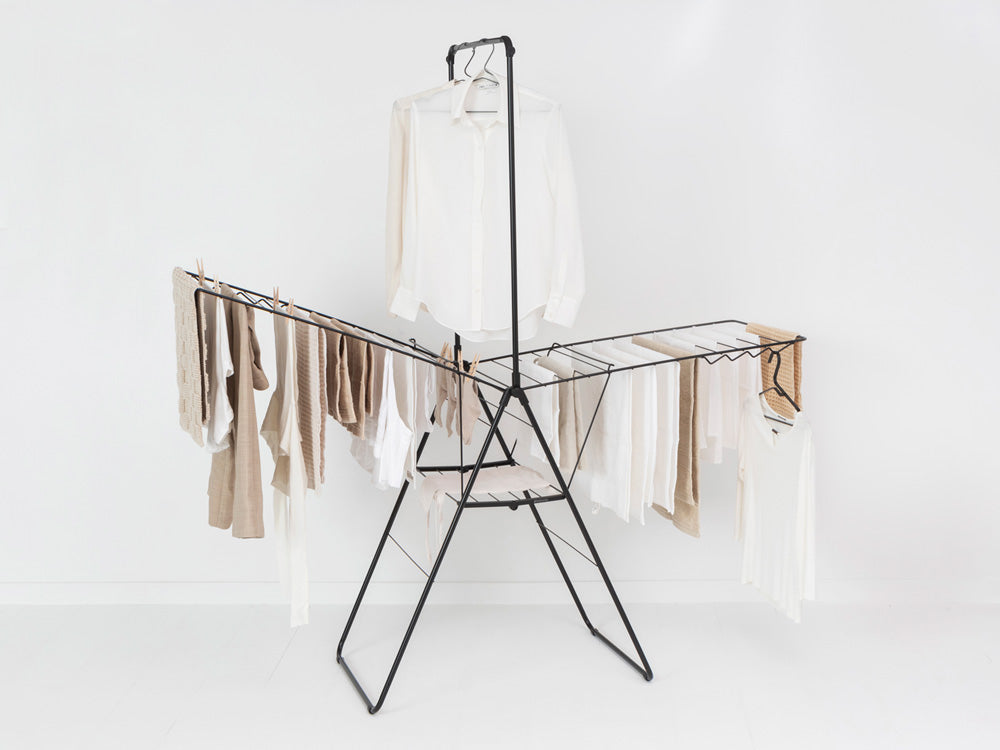 25M HangOn Drying Rack with Rod - Heavy Duty Clothesline for Laundry, Camping & Outdoor Use