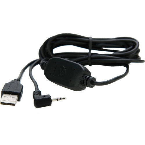 Atomos USB to Serial LANC Calibration Cable (6.5ft) for Camera Remote Control - Perfect for Sony, Canon, and Panasonic Video Equipment