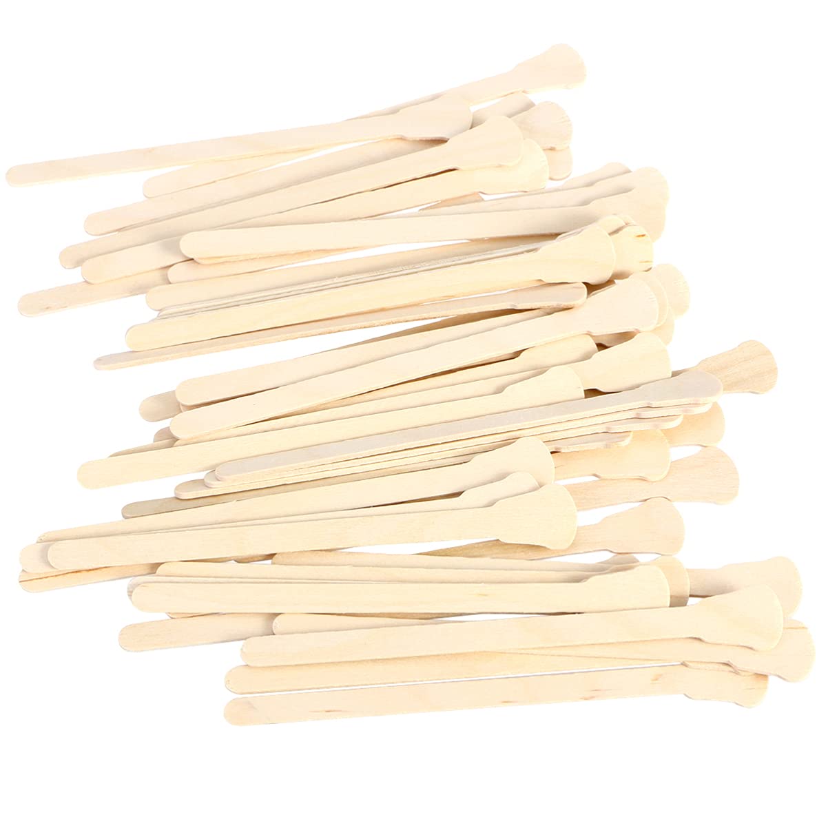 200PCS Waxing Spatulas - Professional Wooden Wax Applicators for Hair Removal, Eyebrow Shaping & Facial Waxing - Ideal for Salon, Spa & Home Use