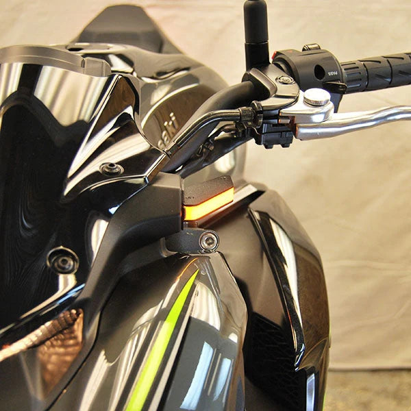 Kawasaki Z900 LED Front Turn Signals for Motorcycles (2017-Present) - Enhanced Visibility & Safety for Day & Night Riding