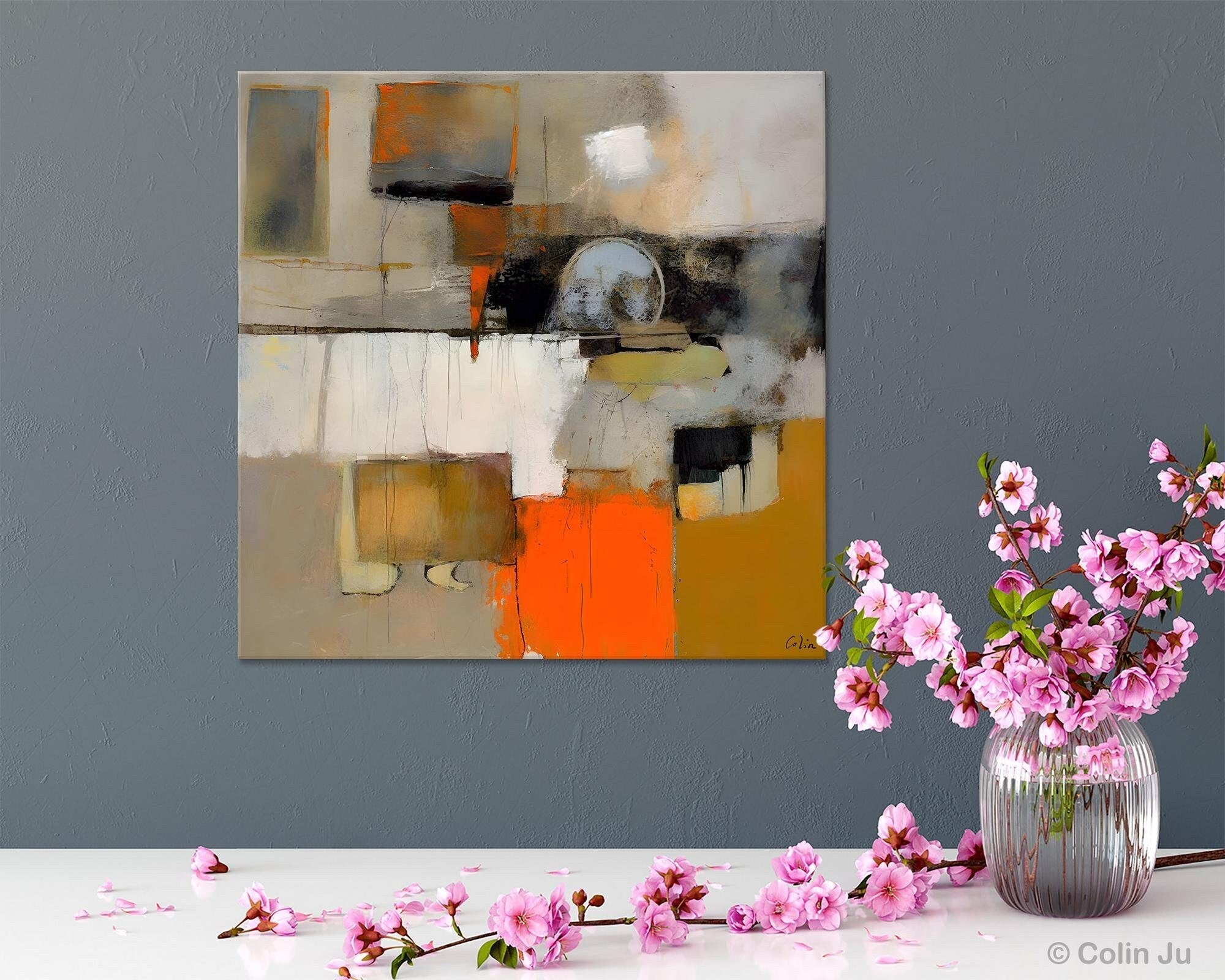 Contemporary Canvas Art & Modern Acrylic Paintings for Sale Online | Original Large Abstract Wall Art for Bedroom Decor | Perfect for Living Room, Office & Home Interior Design