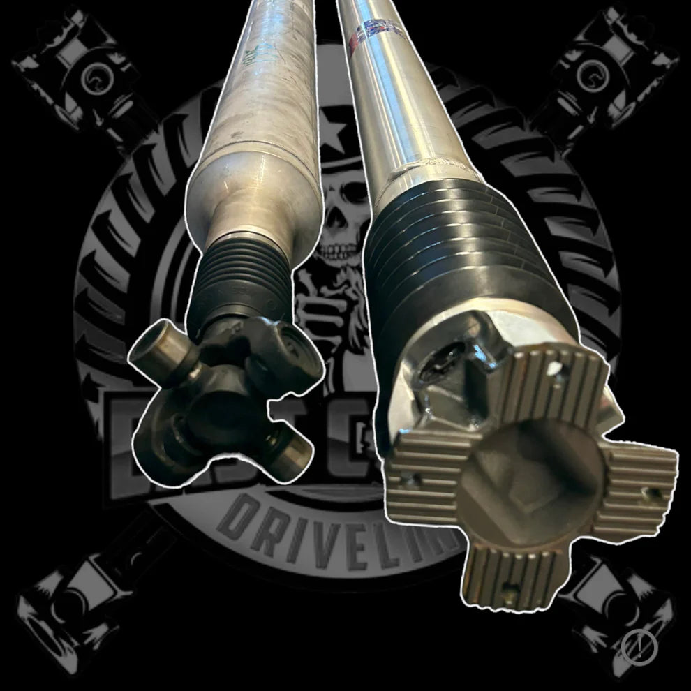 Upgraded Aluminum Driveshaft 1410 Series for 2021-2024 Ram TRX - 1500+ HP Capacity - High-Performance Off-Road & Racing Upgrade