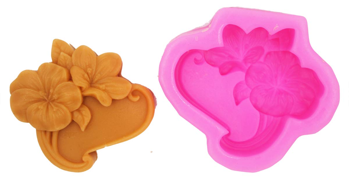 Premium Silicone Soap Molds for DIY Handmade Soap Making - 0983 Craft Art Silicone Followers for Bath Bombs, Candles & Resin Crafts - Perfect for Home Spa, Gift Making & DIY Projects