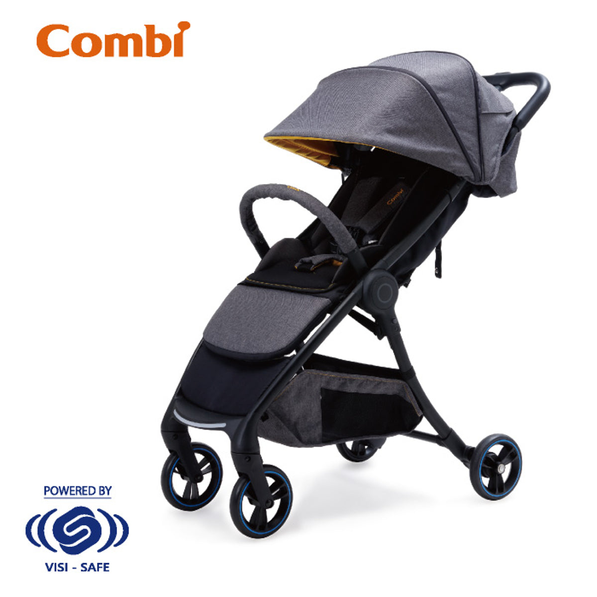 Combi AuraStar Lightweight Stroller for Babies & Toddlers - Compact, Easy Fold, Travel-Friendly for Shopping, Walks & Airports