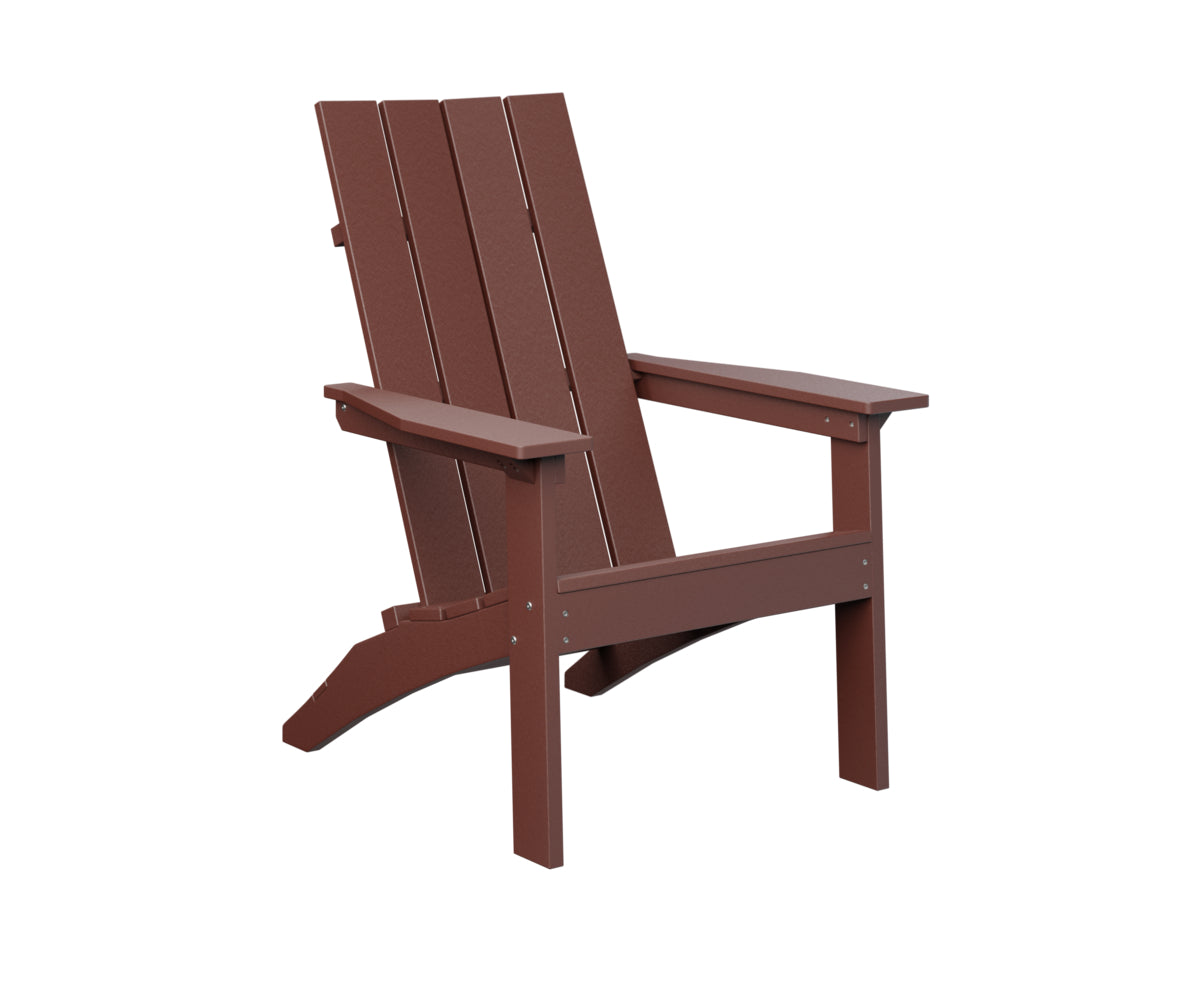 Berlin Gardens Mayhew Stationary Adirondack Chair - Heavy Duty Outdoor Patio Furniture for Garden, Deck, Poolside & Backyard Relaxation