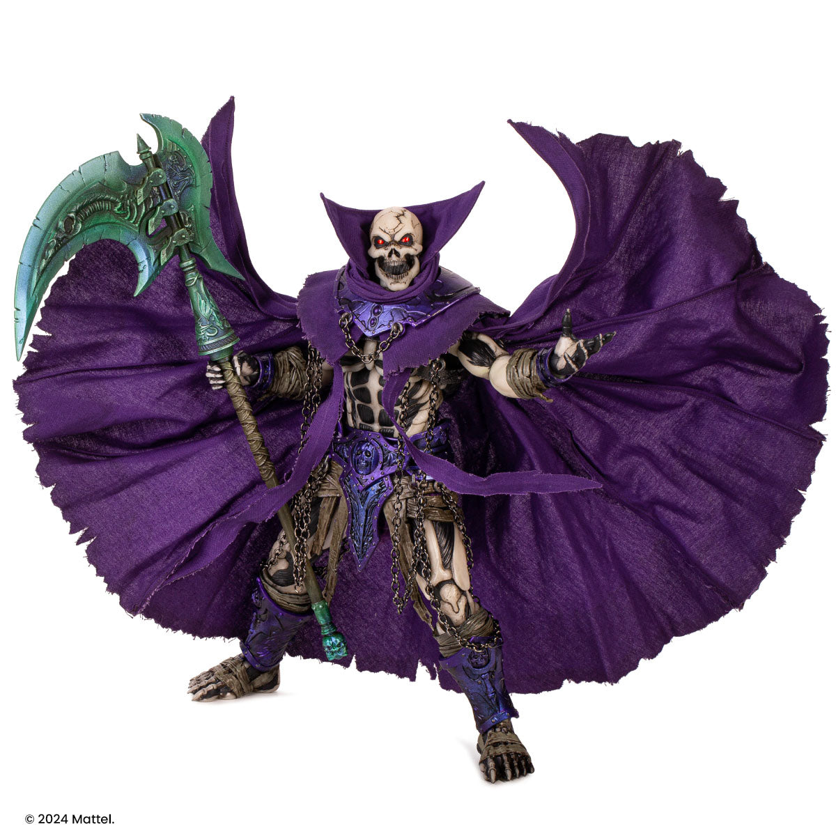 Masters of the Universe Scare Glow Deluxe 1/6 Scale Action Figure - Timed Edition Collectible for Display & Role Play | Perfect for Fans, Collectors, and Home Decor