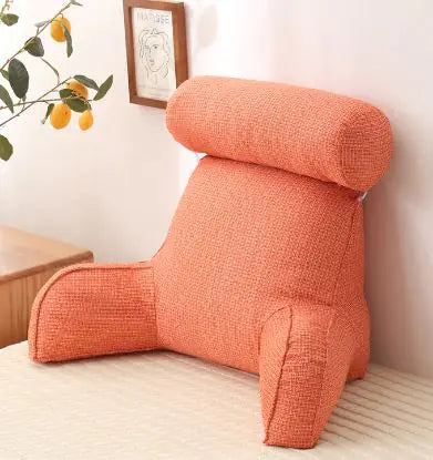Ergonomic Back Support Cushion Pillow for Office Chair, Car Seat & Home Use - Lumbar Pain Relief & Posture Corrector