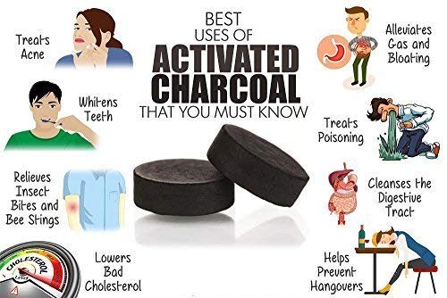 Healthvit Activated Charcoal Powder for Skin Care & Teeth Whitening | 100% Natural, Chemical-Free Detox | 250g | Perfect for Face Masks, Oral Care & Body Cleansing