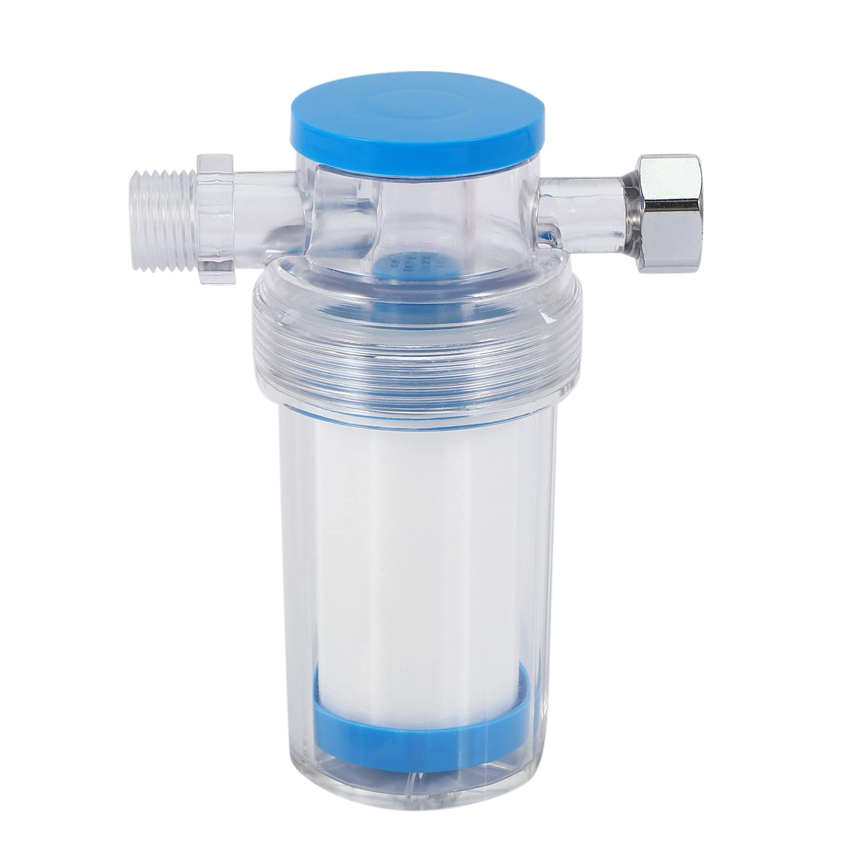 High-Efficiency Water Filter for Washing Machine, Water Heater & Shower - Removes Rust, Sediment & Impurities | Whole House Tap Water Purification System | Perfect for Home, RV & Camping Use