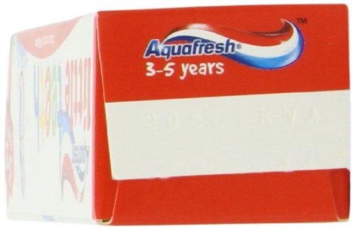 Aquafresh Little Teeth Fluoride Toothpaste for Kids Ages 3-5 Years (50ml, Pack of 2) | Gentle Cavity Protection & Fresh Breath | Perfect for Preschoolers & Kindergarten Daily Oral Care