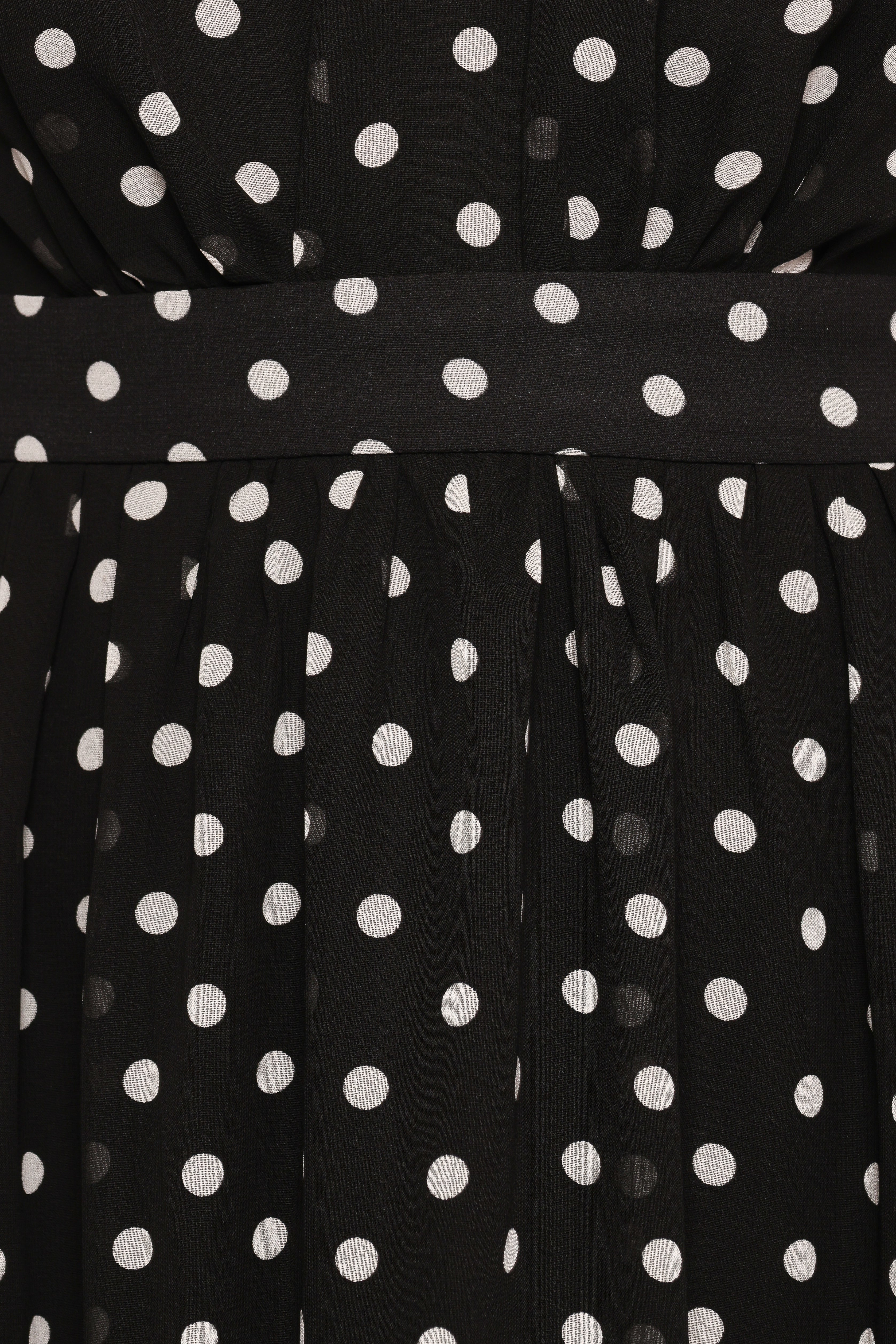 Ada Maxi Dress - Black Polka Dot Floral Print Summer Dress for Women | Beach Wedding Party Vacation Outfit