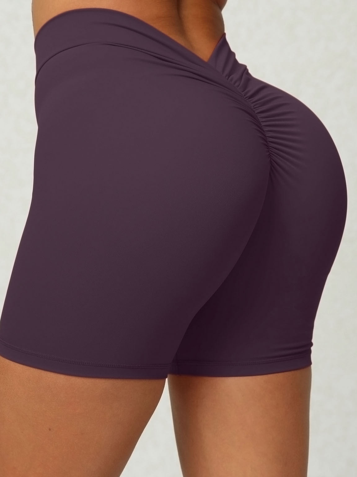 ZASUWA Women's High Waisted Scrunch Butt Lifting Spandex Workout Shorts - Perfect for Gym, Yoga, Running & Fitness Training
