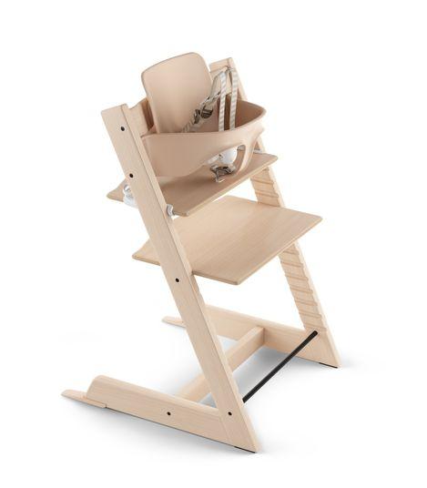 Stokke Tripp Trapp Baby High Chair with Safety Harness - Adjustable Wooden Chair for Infants & Toddlers - Perfect for Dining, Feeding & Learning at Home