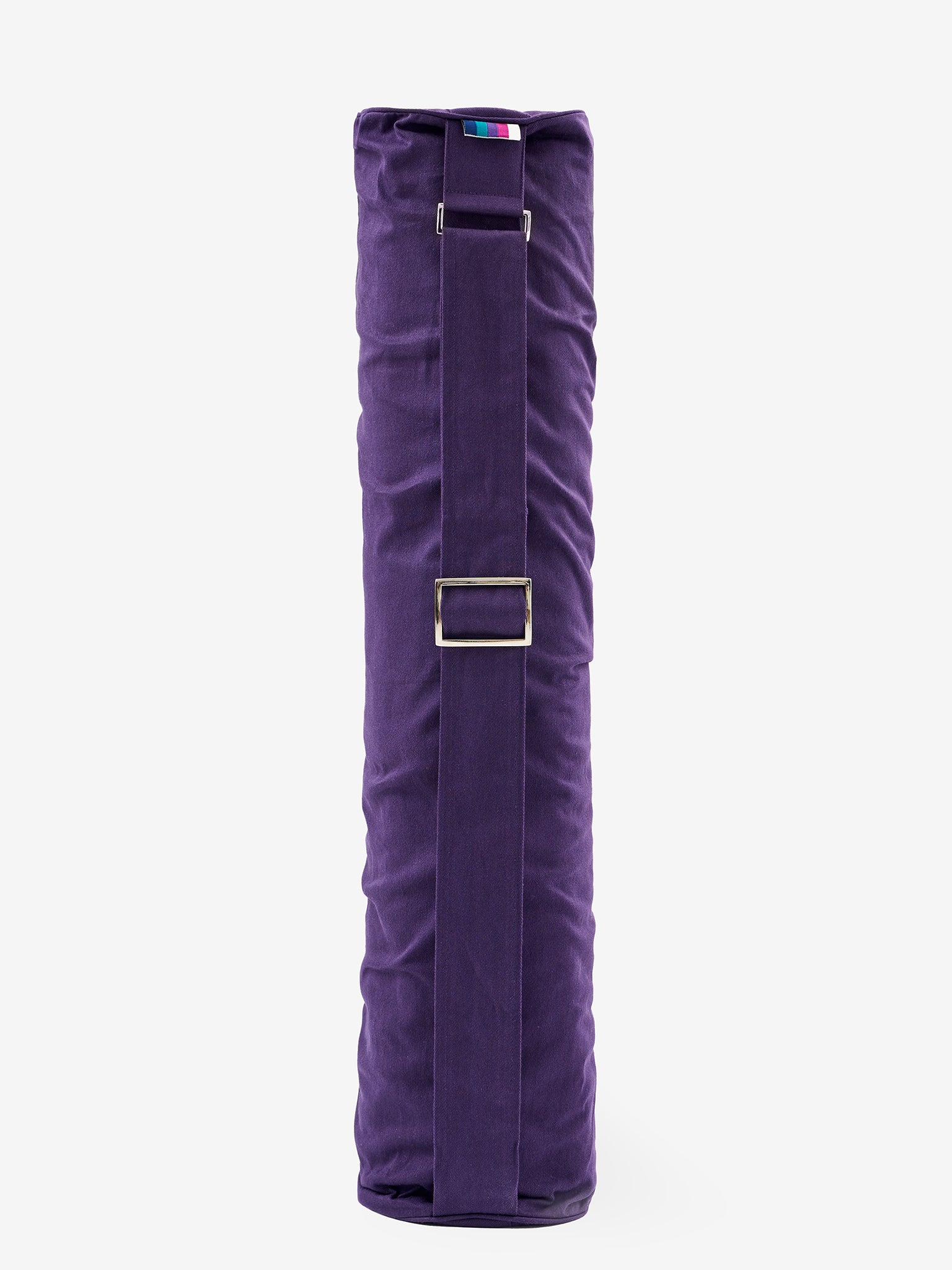 Organic Cotton Zip Up Yoga Bag for Women & Men - Eco-Friendly Yoga Mat Carrier with Pockets - Perfect for Gym, Studio & Travel