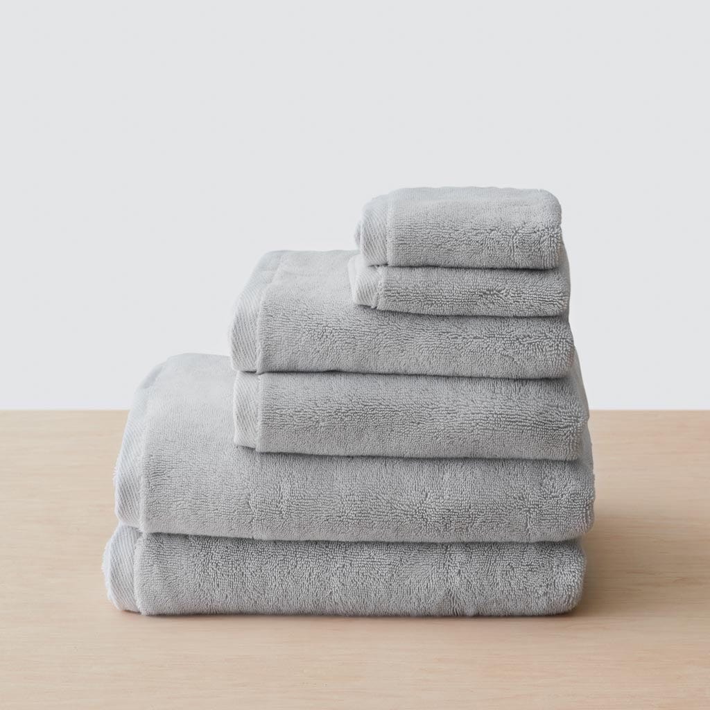 Premium Organic Cotton Plush Bath Towel Set - Ultra Soft & Absorbent for Spa, Bathroom & Beach Use