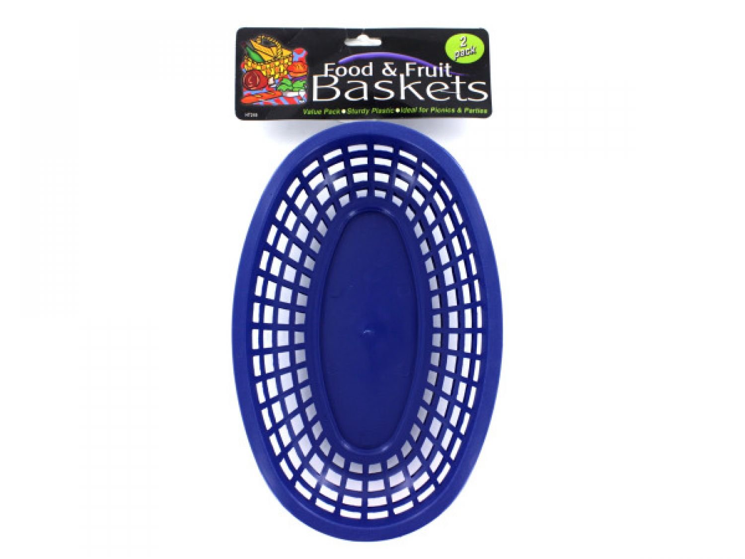 StarSun Depot 72-Piece Oval Food & Fruit Basket Set - Elegant Serving Bowls for Kitchen & Dining | Perfect for Parties, Picnics & Home Decor