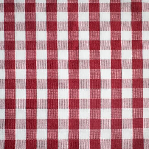 Red Gingham Pom