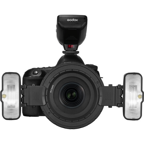 Godox MF12 Macro Flash 2 Light Kit for DSLR & Mirrorless Cameras - Perfect for Jewelry, Watch & Product Photography